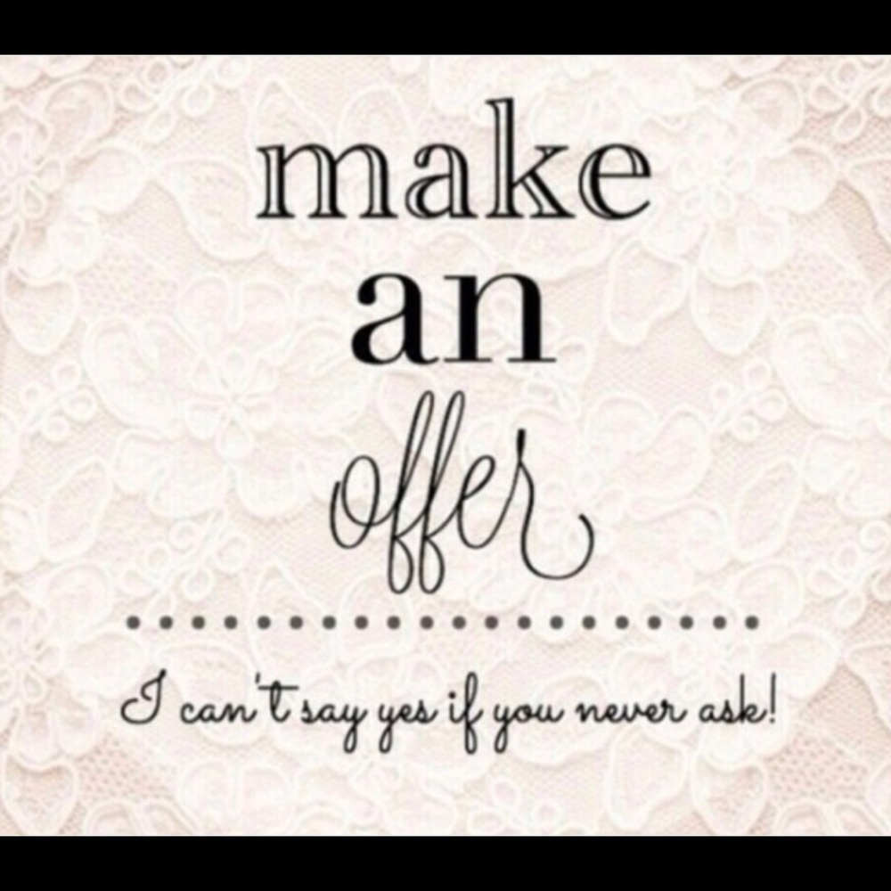 Make me an offer i cant refuse ☺️